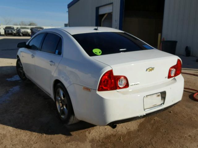 1G1ZH57B194150928 - 2009 CHEVROLET MALIBU 1LT WHITE photo 3