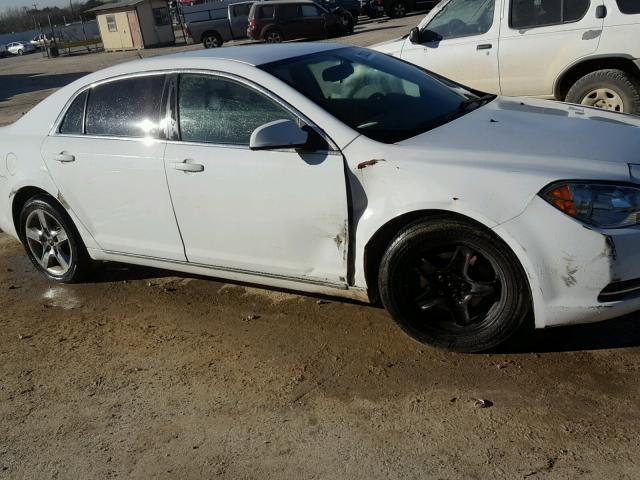 1G1ZH57B194150928 - 2009 CHEVROLET MALIBU 1LT WHITE photo 9