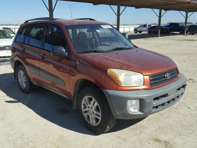 JTEHH20V910128382 - 2001 TOYOTA RAV4 ORANGE photo 1