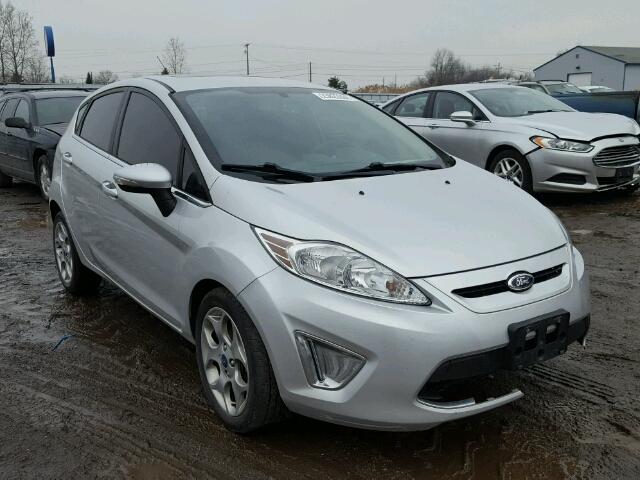 3FADP4FJ9CM215646 - 2012 FORD FIESTA SES SILVER photo 1