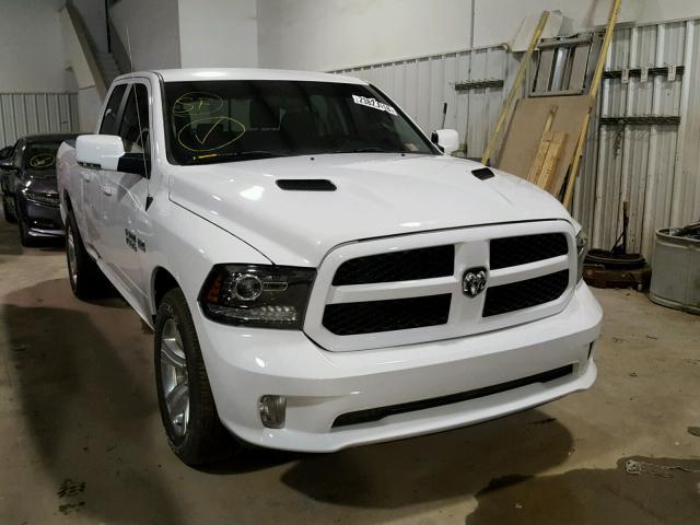 1C6RR7HT3FS575282 - 2015 RAM 1500 SPORT WHITE photo 1