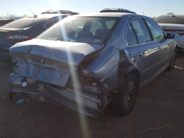 WBADT63483CK35756 - 2003 BMW 530 I AUTO BLUE photo 4