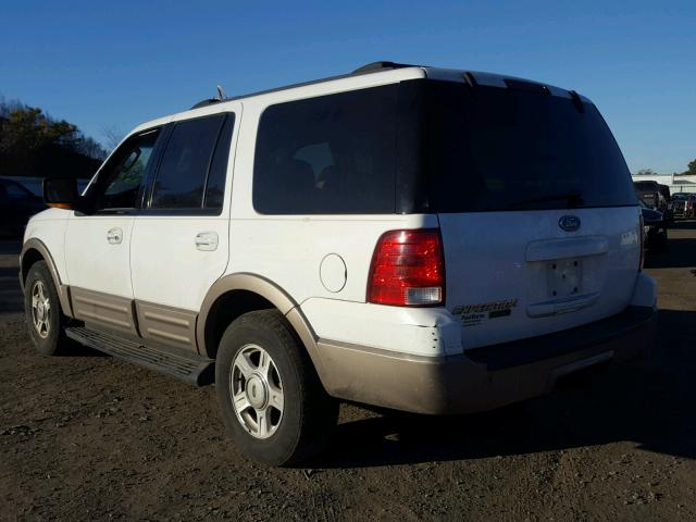 1FMFU18L43LA68822 - 2003 FORD EXPEDITION WHITE photo 3