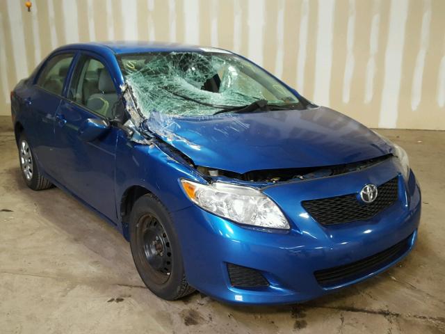 2T1BU4EE7AC503492 - 2010 TOYOTA COROLLA BA BLUE photo 1