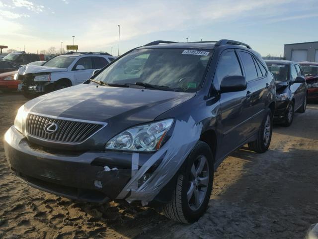 JTJGA31U840008462 - 2004 LEXUS RX 330 GRAY photo 2