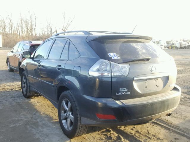 JTJGA31U840008462 - 2004 LEXUS RX 330 GRAY photo 3