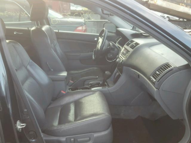 1HGCM66534A021725 - 2004 HONDA ACCORD EX GRAY photo 5