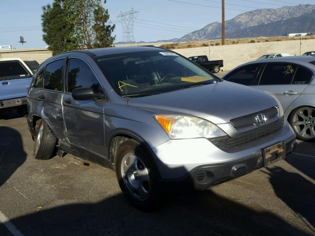 JHLRE38388C038078 - 2008 HONDA CR-V LX SILVER photo 1