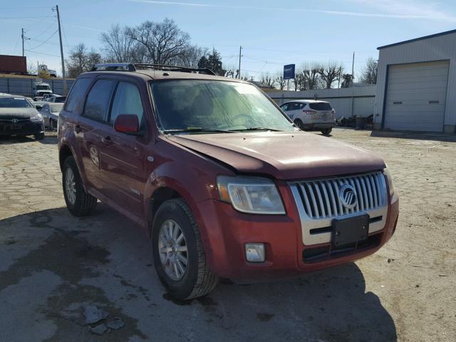 4M2CU97198KJ09541 - 2008 MERCURY MARINER PR SILVER photo 1