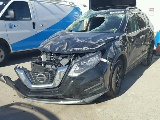 5N1AT2MT8HC879281 - 2017 NISSAN ROGUE S BLACK photo 2