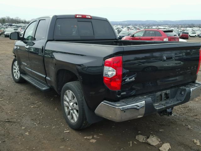 5TFBY5F10EX343792 - 2014 TOYOTA TUNDRA DOU BLACK photo 3