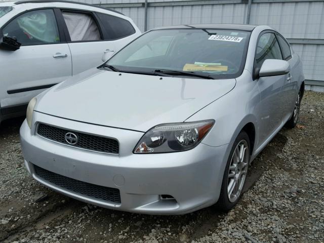 JTKDE177350060124 - 2005 TOYOTA SCION TC SILVER photo 2