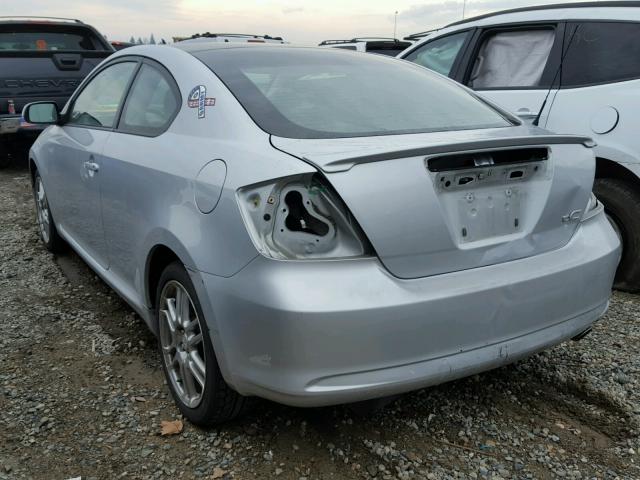 JTKDE177350060124 - 2005 TOYOTA SCION TC SILVER photo 3