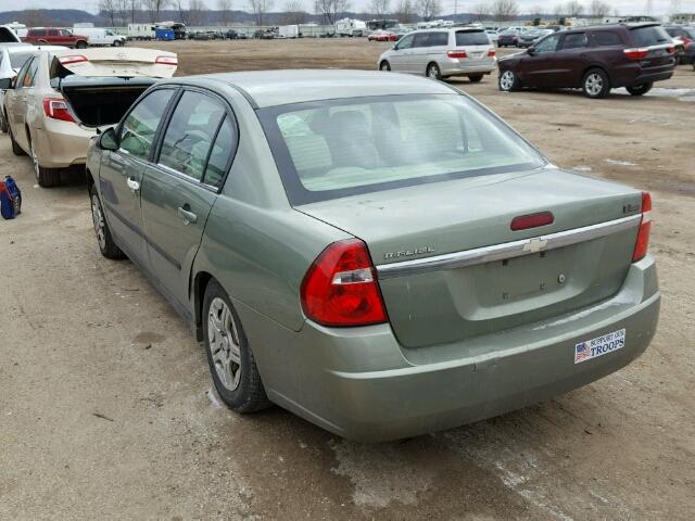 1G1ZS52F34F246164 - 2004 CHEVROLET MALIBU GREEN photo 3