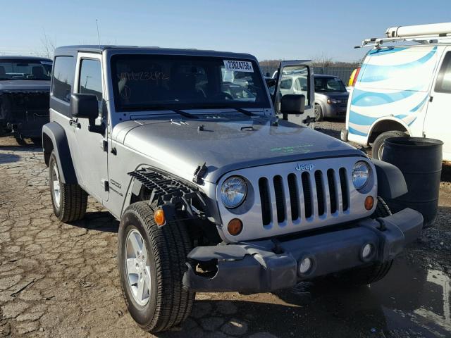 1C4AJWAG6DL623692 - 2013 JEEP WRANGLER S GRAY photo 1