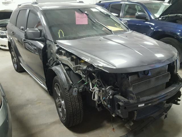 3C4PDCGB6FT588431 - 2015 DODGE JOURNEY CR GRAY photo 1