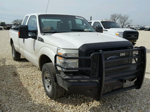 1FT7X2A68BEC96335 - 2011 FORD F250 SUPER WHITE photo 1