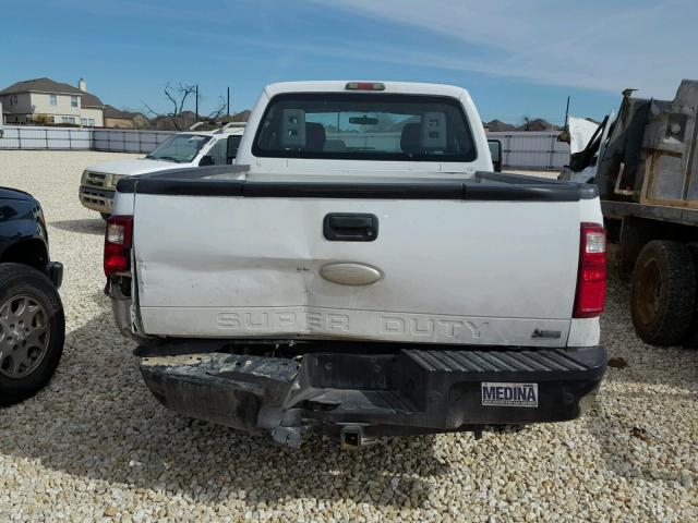 1FT7X2A68BEC96335 - 2011 FORD F250 SUPER WHITE photo 9