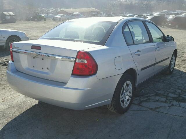 1G1ZS52F74F137190 - 2004 CHEVROLET MALIBU SILVER photo 4