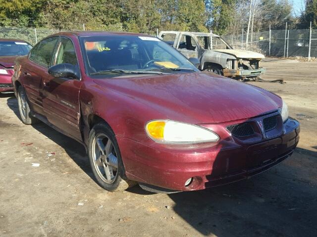 1G2NF52F63C192289 - 2003 PONTIAC GRAND AM S BURGUNDY photo 1