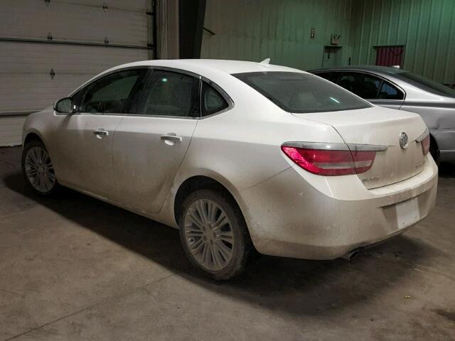 1G4PP5SK1E4164181 - 2014 BUICK VERANO WHITE photo 3