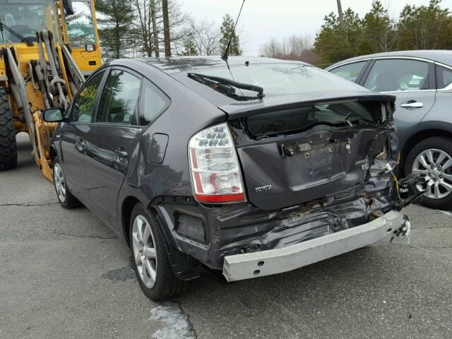 JTDKB20U183394863 - 2008 TOYOTA PRIUS GRAY photo 3