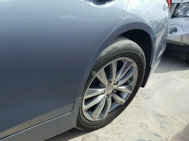 JN1BV7AP6EM682447 - 2014 INFINITI Q50 BASE BLUE photo 9