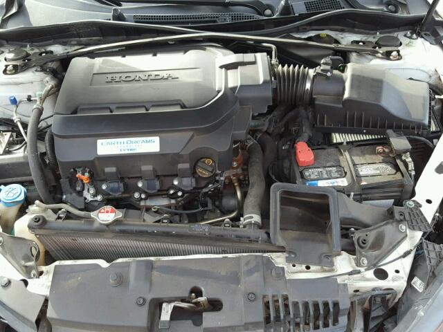 1HGCR3F84DA015930 - 2013 HONDA ACCORD EXL WHITE photo 7