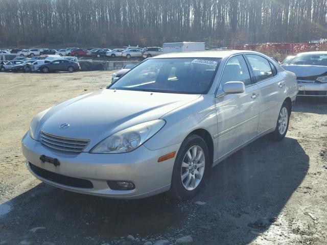 JTHBA30G045028781 - 2004 LEXUS ES 330 SILVER photo 2