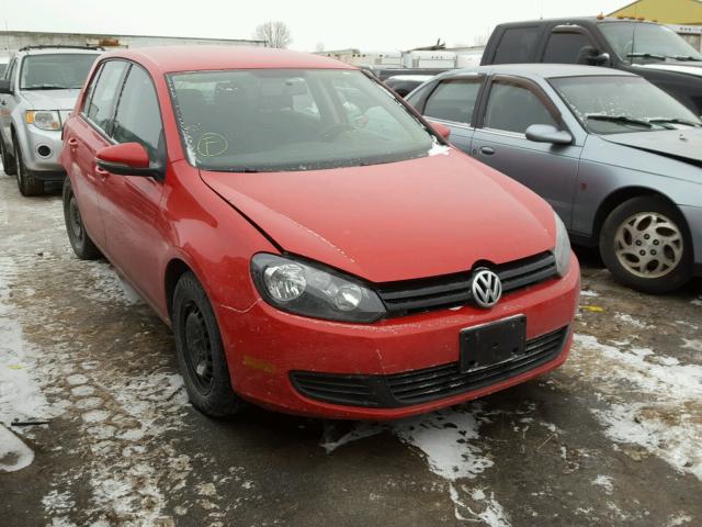 WVWDB7AJ3DW130420 - 2013 VOLKSWAGEN GOLF RED photo 1