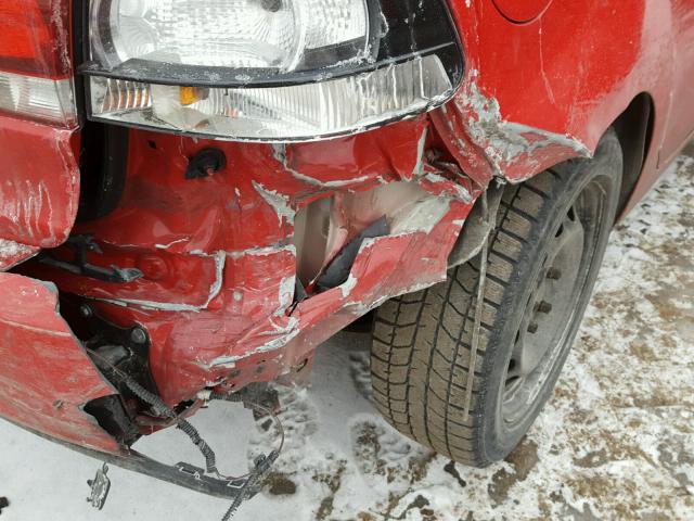 WVWDB7AJ3DW130420 - 2013 VOLKSWAGEN GOLF 红色 照片 9