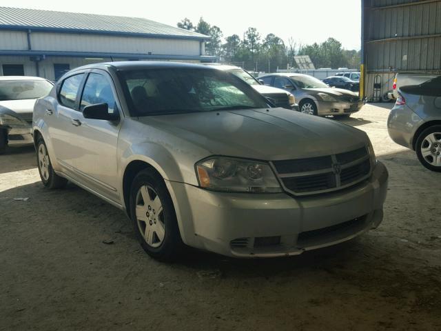 1B3LC46K78N571084 - 2008 DODGE AVENGER SE SILVER photo 1