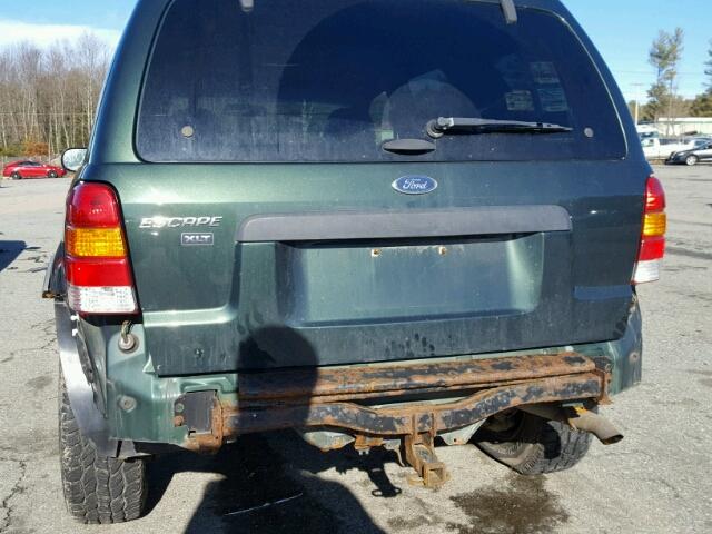 1FMYU04112KB12190 - 2002 FORD ESCAPE XLT GREEN photo 9