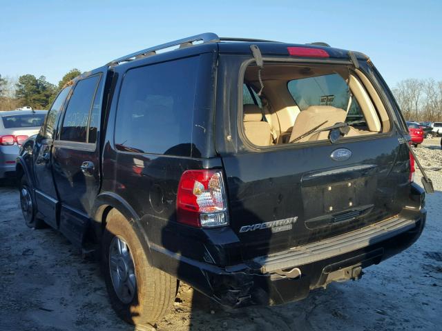 1FMPU19586LA00578 - 2006 FORD EXPEDITION BLACK photo 3