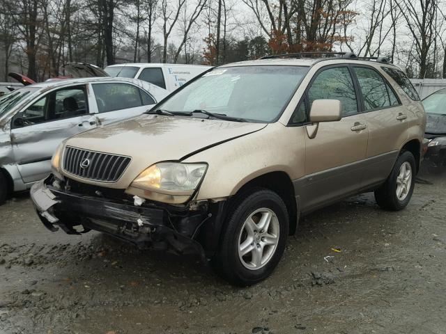 JTJHF10U430294742 - 2003 LEXUS RX 300 TAN photo 2