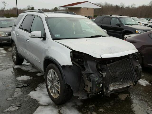 1GKLVMED7AJ133050 - 2010 GMC ACADIA SLT SILVER photo 1