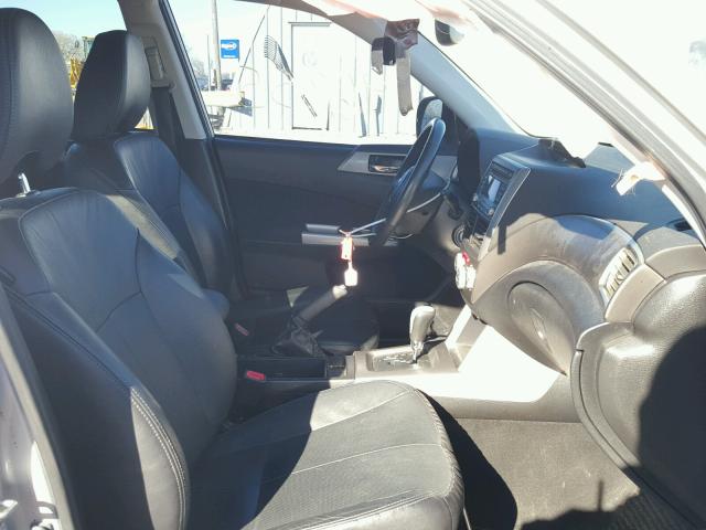 JF2SH6DC9AH772722 - 2010 SUBARU FORESTER 2 SILVER photo 5