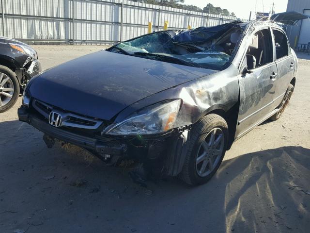 1HGCM66593A009884 - 2003 HONDA ACCORD EX BLACK photo 1