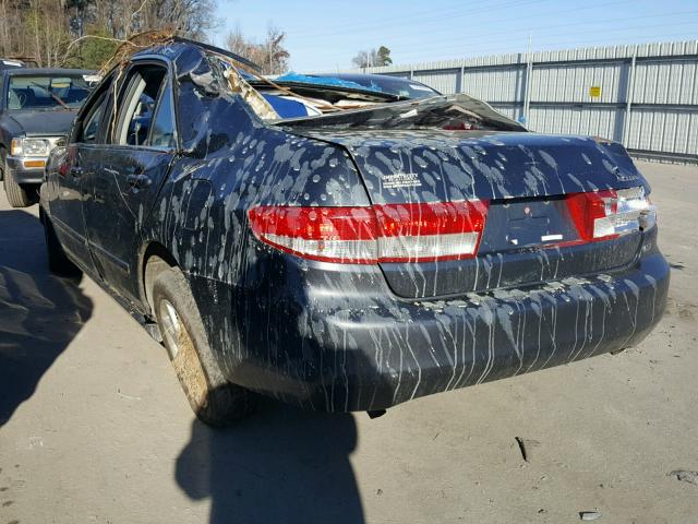 1HGCM66593A009884 - 2003 HONDA ACCORD EX BLACK photo 3