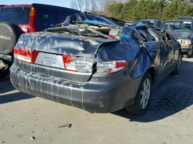 1HGCM66593A009884 - 2003 HONDA ACCORD EX BLACK photo 4