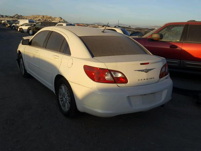 1C3LC56KX7N510707 - 2007 CHRYSLER SEBRING TO WHITE photo 3