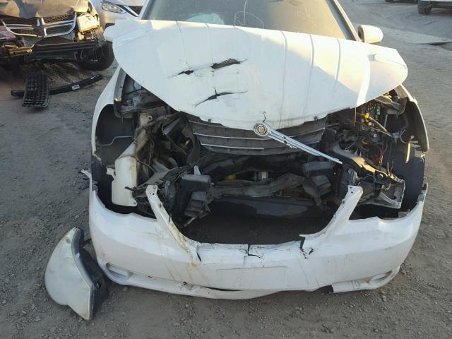 1C3LC56KX7N510707 - 2007 CHRYSLER SEBRING TO WHITE photo 7