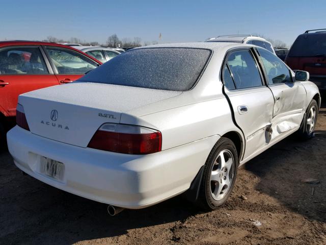 19UUA56673A088536 - 2003 ACURA 3.2TL WHITE photo 4