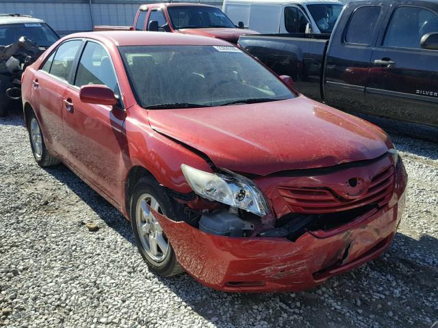 4T1BE46K88U223218 - 2008 TOYOTA CAMRY CE RED photo 1