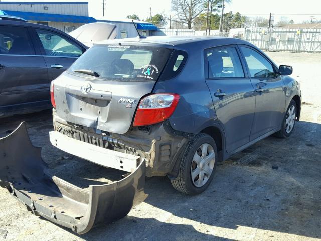 2T1KE40E19C008222 - 2009 TOYOTA COROLLA MA GRAY photo 4