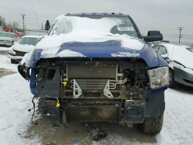 3C6UR5CL9EG224498 - 2014 RAM 2500 ST BLUE photo 9