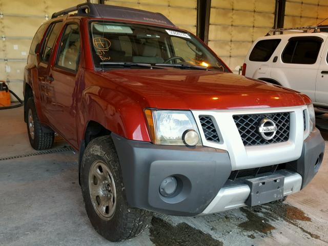 5N1AN0NWXAC509706 - 2010 NISSAN XTERRA OFF RED photo 1