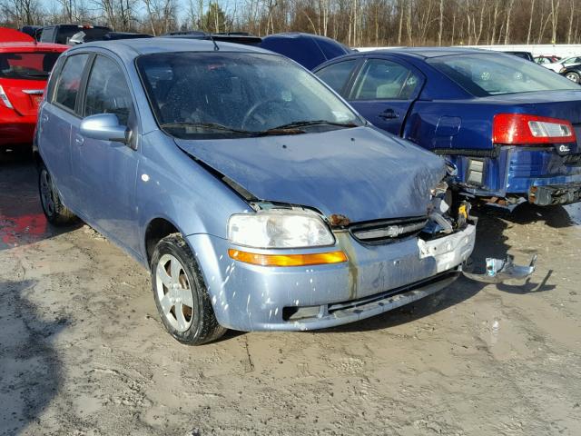 KL1TD66668B092531 - 2008 CHEVROLET AVEO BASE Mavi fotoğraf 1