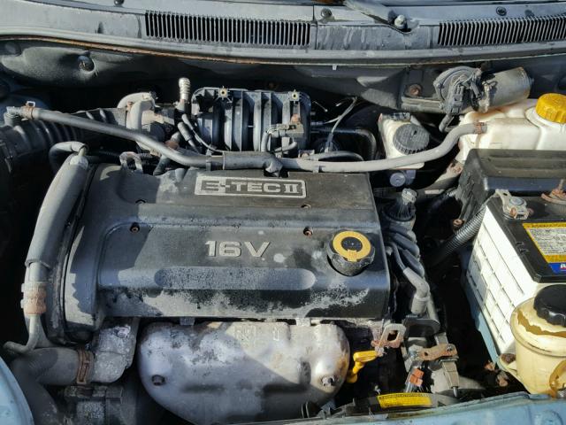 KL1TD66668B092531 - 2008 CHEVROLET AVEO BASE Mavi fotoğraf 7