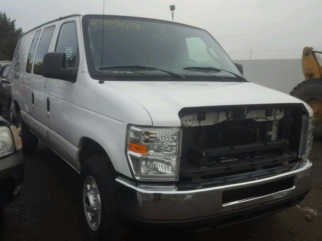 1FTNE24W69DA28621 - 2009 FORD ECONOLINE WHITE photo 1